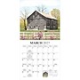 2027 BrownTrout Beckoning Barns 7" x 7" Monthly Wall Calendar (9781773728827)~#|#~sp320816122_sc7