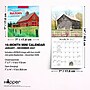2027 BrownTrout Beckoning Barns 7" x 7" Monthly Wall Calendar (9781773728827)~#|#~sp320816126_sc7