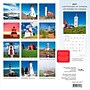 2027 BrownTrout Lighthouses of Canada 12" x 12" Monthly Wall Calendar (9781525617478)~#|#~sp320816934_sc7