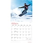 2027 BrownTrout Snowboarding 12" x 12" Monthly Wall Calendar (9781525617751)~#|#~sp320817039_sc7