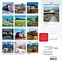 2027 BrownTrout Canadian Trains 12" x 12" Monthly Wall Calendar (9781525617362)~#|#~sp320817170_sc7