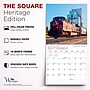 2027 BrownTrout Canadian Trains 12" x 12" Monthly Wall Calendar (9781525617362)~#|#~sp320817174_sc7