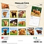 2027 BrownTrout Highland Cows 12" x 12" Monthly Wall Calendar (9798330711918)~#|#~sp320818358_sc7
