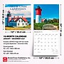 2027 BrownTrout Atlantic Coast Lighthouses 12" x 12" Monthly Wall Calendar (9798330710324)~#|#~sp320831043_sc7
