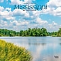 2027 BrownTrout Mississippi Wild & Scenic 12" x 12" Monthly Wall Calendar (9798330710690)~#|#~sp320834182_sc7