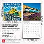 2027 BrownTrout Railroads 12" x 12" Monthly Wall Calendar (9798330711253)~#|#~sp320849193_sc7
