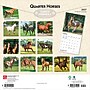 2027 BrownTrout Quarter Horses 12" x 12" Monthly Wall Calendar (9798330712014)~#|#~sp320849345_sc7