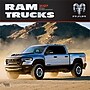 2027 BrownTrout Ram Trucks 12" x 12" Monthly Wall Calendar (9798330715848)~#|#~sp320849459_sc7