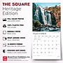 2027 BrownTrout Waterfalls 12" x 12" Monthly Wall Calendar (9798330711604)~#|#~sp320858602_sc7