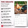 2027 BrownTrout Roosters 12" x 12" Monthly Wall Calendar (9798330711956)~#|#~sp320860406_sc7