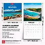 2027 BrownTrout Australian Beaches 12" x 12" Monthly Wall Calendar (9347301107061)~#|#~sp320866962_sc7