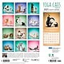 2027 BrownTrout Yoga Cats Together 12" x 12" Monthly Wall Calendar (9798330713516)~#|#~sp320868253_sc7