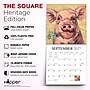 2027 BrownTrout Barnyard Friends 12" x 12" Monthly Wall Calendar (9781773728810)~#|#~sp320874419_sc7