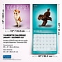 2027 BrownTrout Yoga Puppies 12" x 12" Monthly Wall Calendar (9798330713585)~#|#~sp320874546_sc7