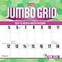 2027 BrownTrout Jumbo Grid Large Print 12" x 12" Monthly Wall Calendar (9798330713714)~#|#~sp320874550_sc7