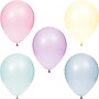 Say Hooray! 12" Latex Balloons, Assorted Pastel Colors, 180/Pack (358827)~#|#~sp320973345_sc7