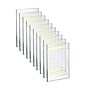 Azar Displays Self Adhesive Sign Holder, 5" x 7", Vertical, Wall Mounted, Clear, Acrylic, 10/Pack (122027)~#|#~sp321117220_sc7