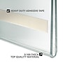 Azar Displays Self Adhesive Sign Holder, 5" x 7", Vertical, Wall Mounted, Clear, Acrylic, 10/Pack (122027)~#|#~sp321117223_sc7