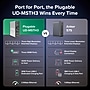 Plugable 15-in-1 USB-C MST Triple Display Docking Station with 2.5Gbps Ethernet and 100W Charging (UD-MSTH3)~#|#~sp321117750_sc7