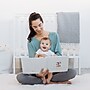 Pearhead First 5 Years Fabric Scrapbooking Album, 9" x 9", Gray, 56 Pages (75163)~#|#~sp321181224_sc7