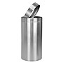 Alpine Industries Stainless Steel Trash Can with Open Lid, 27 Gallon, Silver (ALP475-27)~#|#~sp321186739_sc7