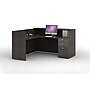 Boss Office Products L-Shaped Reception Desk, Driftwood (GROUPB-DW)~#|#~sp321186763_sc7