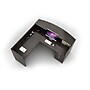 Boss Office Products L-Shaped Reception Desk, Driftwood (GROUPB-DW)~#|#~sp321186764_sc7