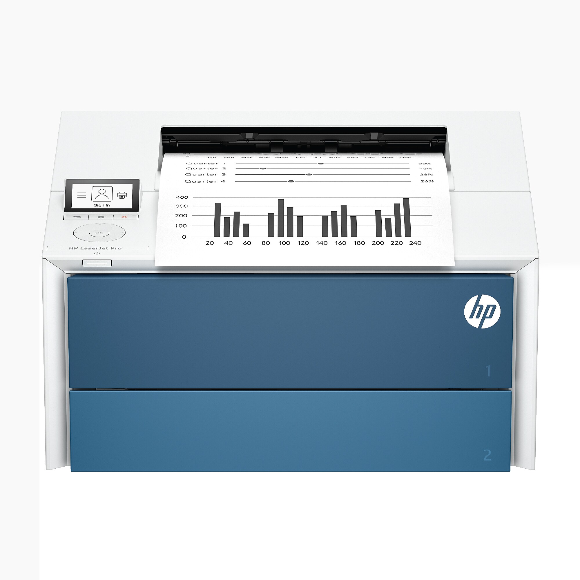 HP LaserJet Pro 4006n Printer Black & White Print Only Laser Printer, Best for Home Office (8X3D2A) Sansujyuku sansujyuku.com