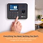 uAttend RE2000 Fingerprint Time Clock System, Black (RE2000)~#|#~sp321253568_sc7
