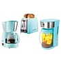 Brentwood Bundle 4-Cups Automatic Drip Coffee Maker with Iced Tea Maker & 2-Slice Cool-Touch Toaster, Blue (KITBTWCOFFEE06)~#|#~sp321498298_sc7