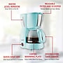 Brentwood Bundle 4-Cups Automatic Drip Coffee Maker with Iced Tea Maker & 2-Slice Cool-Touch Toaster, Blue (KITBTWCOFFEE06)~#|#~sp321498304_sc7