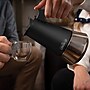 The London Sip Bundle 10-Cup Stainless Steel Stovetop Espresso Maker with Milk Frother, Black (KITESCLCOFFEE01)~#|#~sp321498328_sc7