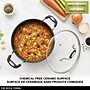 The Rock by Starfrit Aluminum 5-Qt. Nonstick Casserole Dutch Oven, Black (060343-002-0000)~#|#~sp321498348_sc7