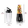 Starfrit Heritage 7-Piece 3.4-Cup 300-Watt Electric Personal Blender Set with 2 Containers & 2 Lids, Black (023303-004-0000)~#|#~sp321498474_sc7