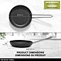 The Rock by Starfrit Aluminum 6" Nonstick Frying Pan, Black (060340-006-0000)~#|#~sp321498487_sc7