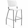 NIMA Plastic Four-Leg Bar-Height Chair, Bianco, 8-Pieces/Carton (PSF1140)~#|#~sp321504152_sc7