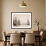 Amanti Art Warm Winter Forest Landscape by The Creative Bunch Studio Wood Framed Wall Art Print, 41"W x 33"H~#|#~sp321505103_sc7