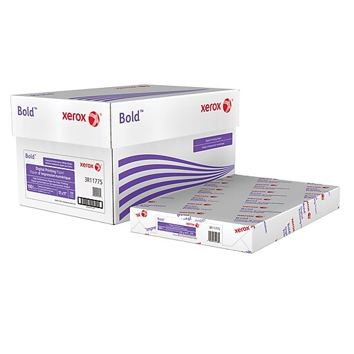 Xerox® Bold Digital™ Printing Paper, 100 lb. Cover, 100 Bright, 17"x11