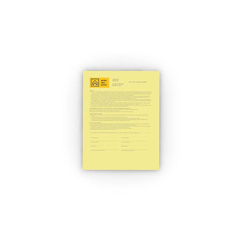 Xerox Bold 8.5" x 11" Business Paper, 500/Ream (3R12437) image 1