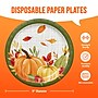 Say Hooray! Autumn Orchard 9" Paper Plates, Multicolored, 32 Plates/Pack (DTC380587DPLT)~#|#~sp321568845_sc7