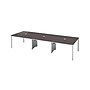Boss Office Products Simple System 142"W Meeting Table, Driftwood (S403)~#|#~sp321568909_sc7