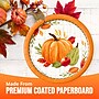 Say Hooray! Autumn Orchard 7" Paper Plates, Multicolored, 32 Plates/Pack (DTC380586PLT)~#|#~sp321568919_sc7