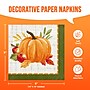 Say Hooray! Autumn Orchard Beverage Napkin, 2-Ply, Multicolored, 64 Napkins/Pack (DTC380584BNAP)~#|#~sp321569669_sc7