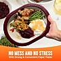Say Hooray! Bountiful Bird Thanksgiving Paper Plates and Dinner Napkins Set, Multicolore, 48/Pack (DTC9850E2H)~#|#~sp321569743_sc7