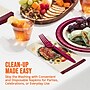 Say Hooray! Bountiful Bird Thanksgiving Paper Plates and Dinner Napkins Set, Multicolore, 48/Pack (DTC9850E2H)~#|#~sp321569746_sc7