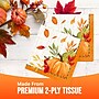 Say Hooray! Autumn Orchard 6.5" Dinner Napkin, Multicolored, 64 Napkins/Pack (DTC380585NAP)~#|#~sp321635654_sc7