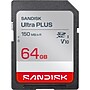 SanDisk Ultra Plus 64GB SDHC Memory Card, Class 10, UHS-I (SDSDUBC-064G-GN6IN)~#|#~sp321635835_sc7