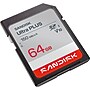 SanDisk Ultra Plus 64GB SDHC Memory Card, Class 10, UHS-I (SDSDUBC-064G-GN6IN)~#|#~sp321635836_sc7