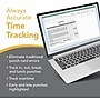 uPunch Fingerprint Time Clock System, Black (MK1000)~#|#~sp321635862_sc7