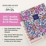 2027 Blue Sky Jessie James Decker 8" x 10" Calendar Year Daily Standard Planner Cover, Floral (164175)~#|#~sp321902833_sc7